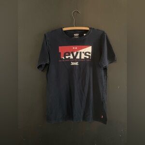 Levi's Navy Blue Graphic Tee